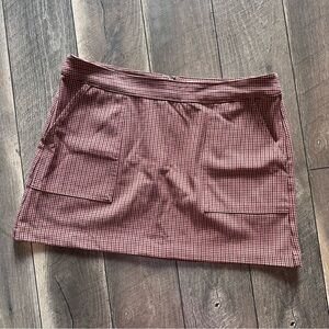 A New Day Plaid Mini Skirt